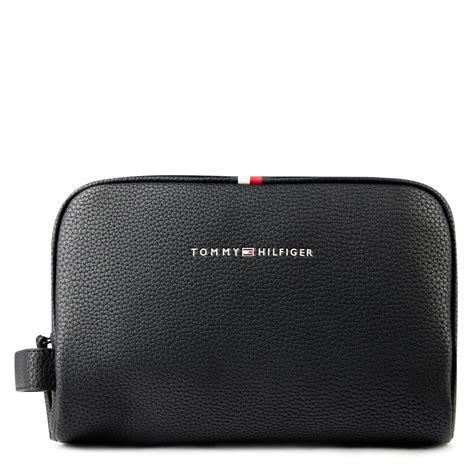 tommy hilfiger pu wash bag.